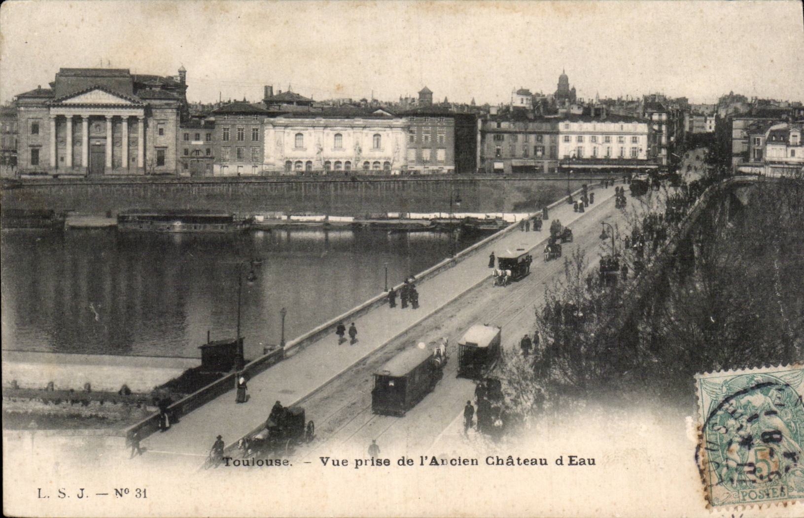 Toulouse - Vue Prise de l'Ancien Chateau d'eau - CPA 