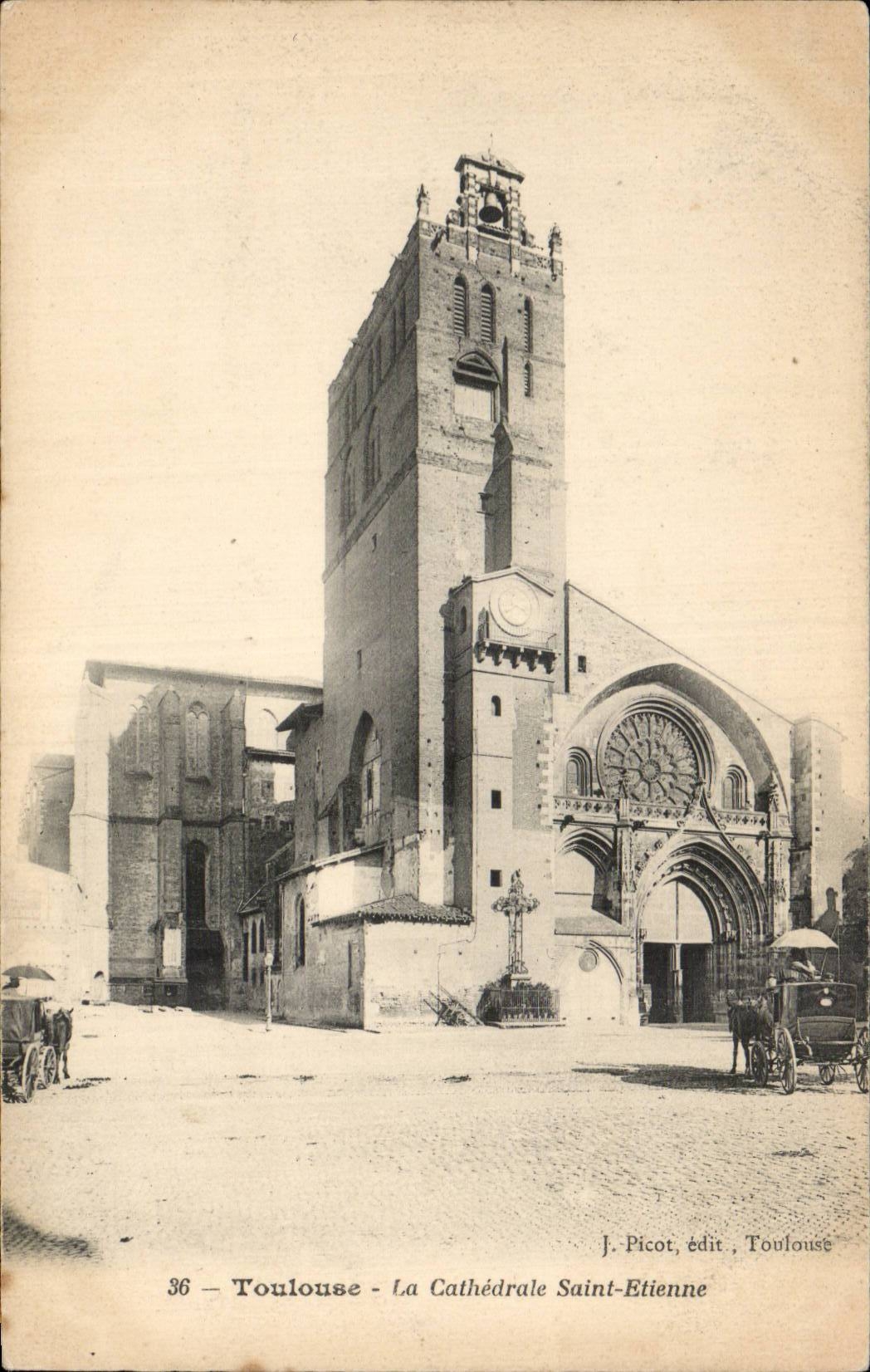 Toulouse - La Cathedrale St Etienne - CPA 