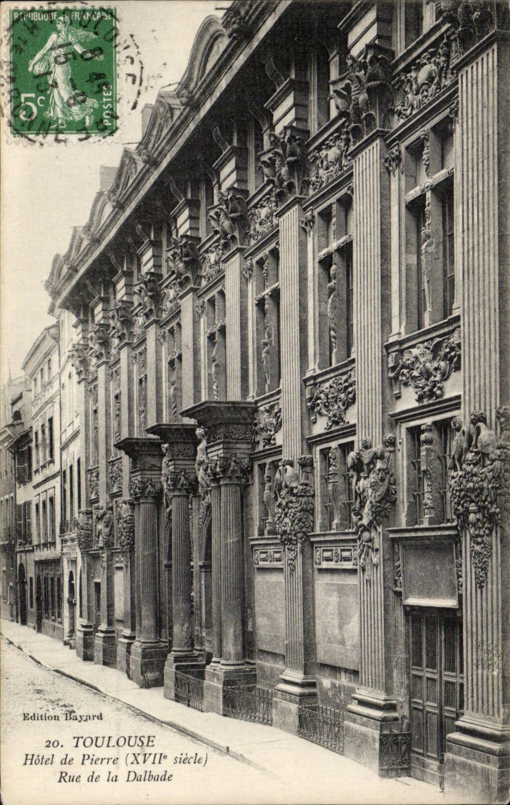 Toulouse - Hotel de Pierre - CPA 