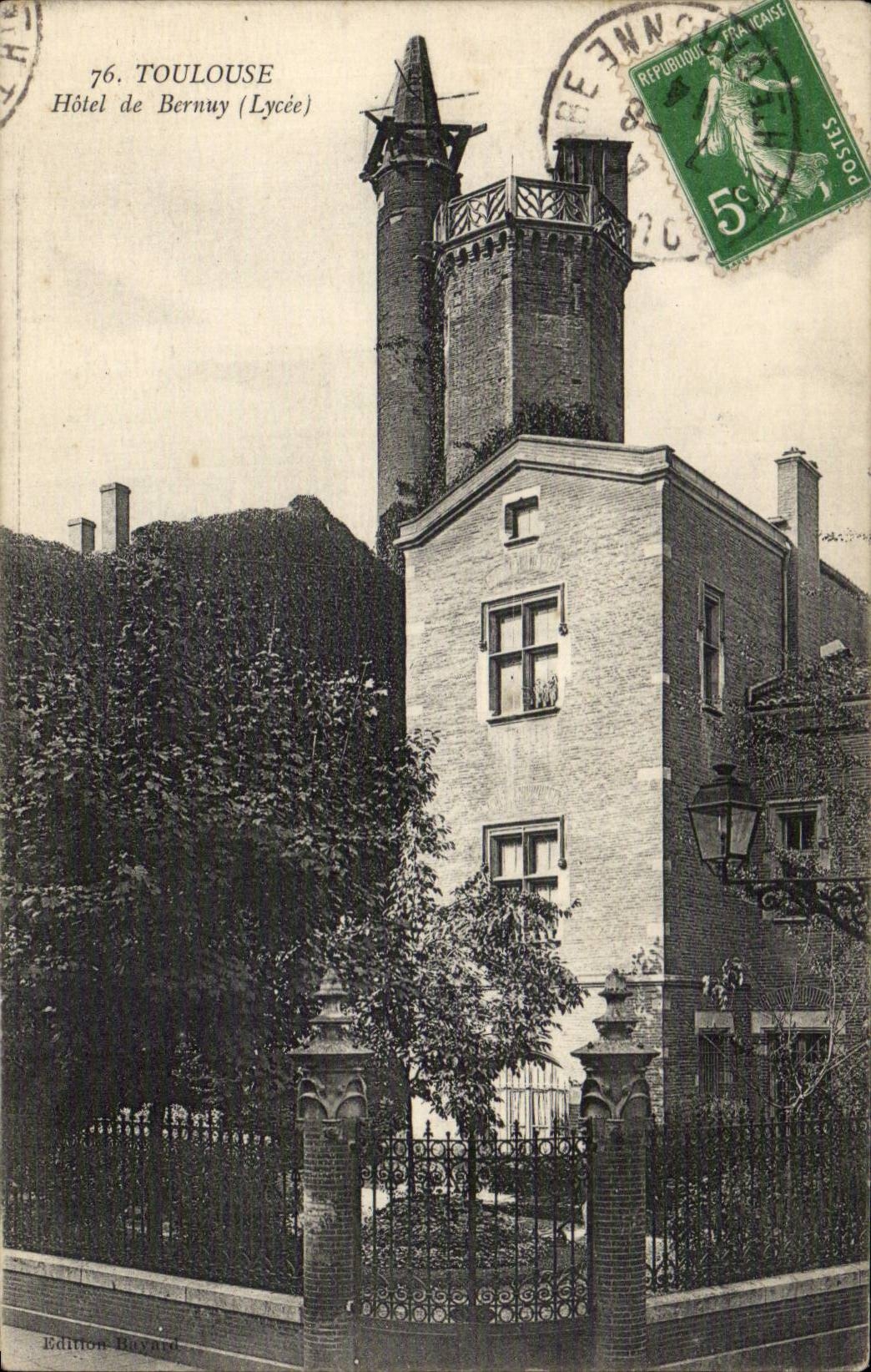 Toulouse - Hotel de Bernuy - Lycee - CPA 