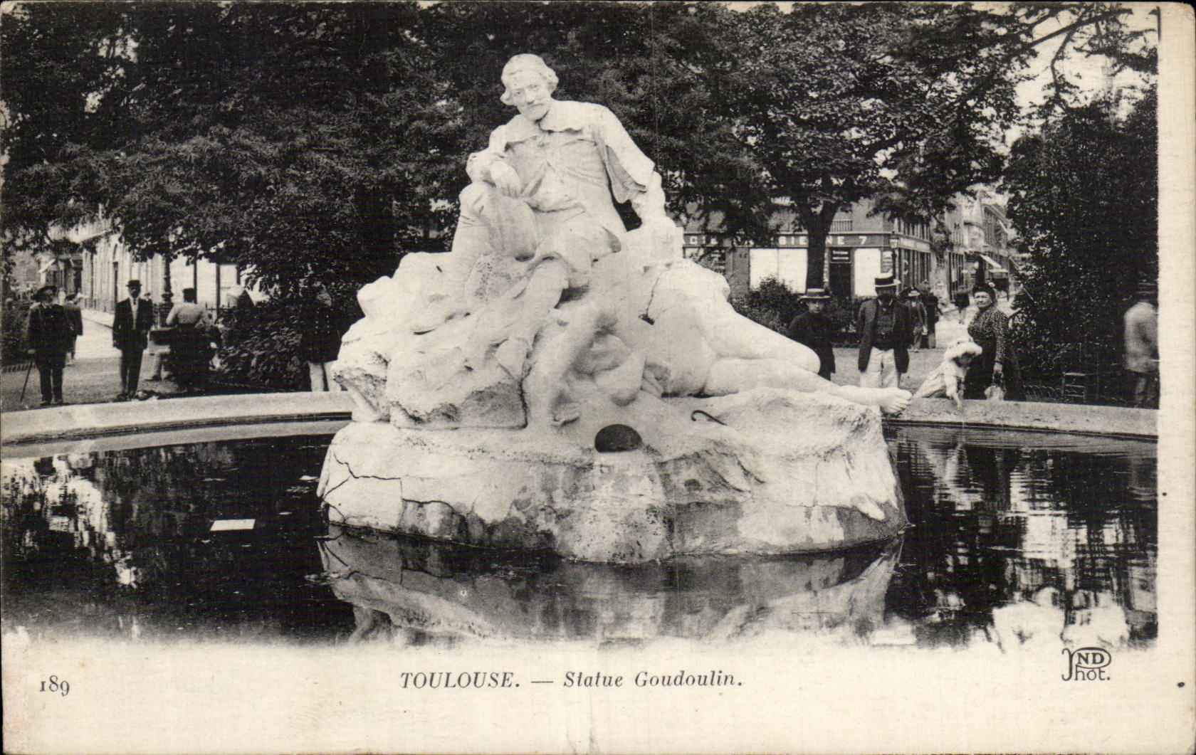 Toulouse - Statue Goudoulin - CPA 