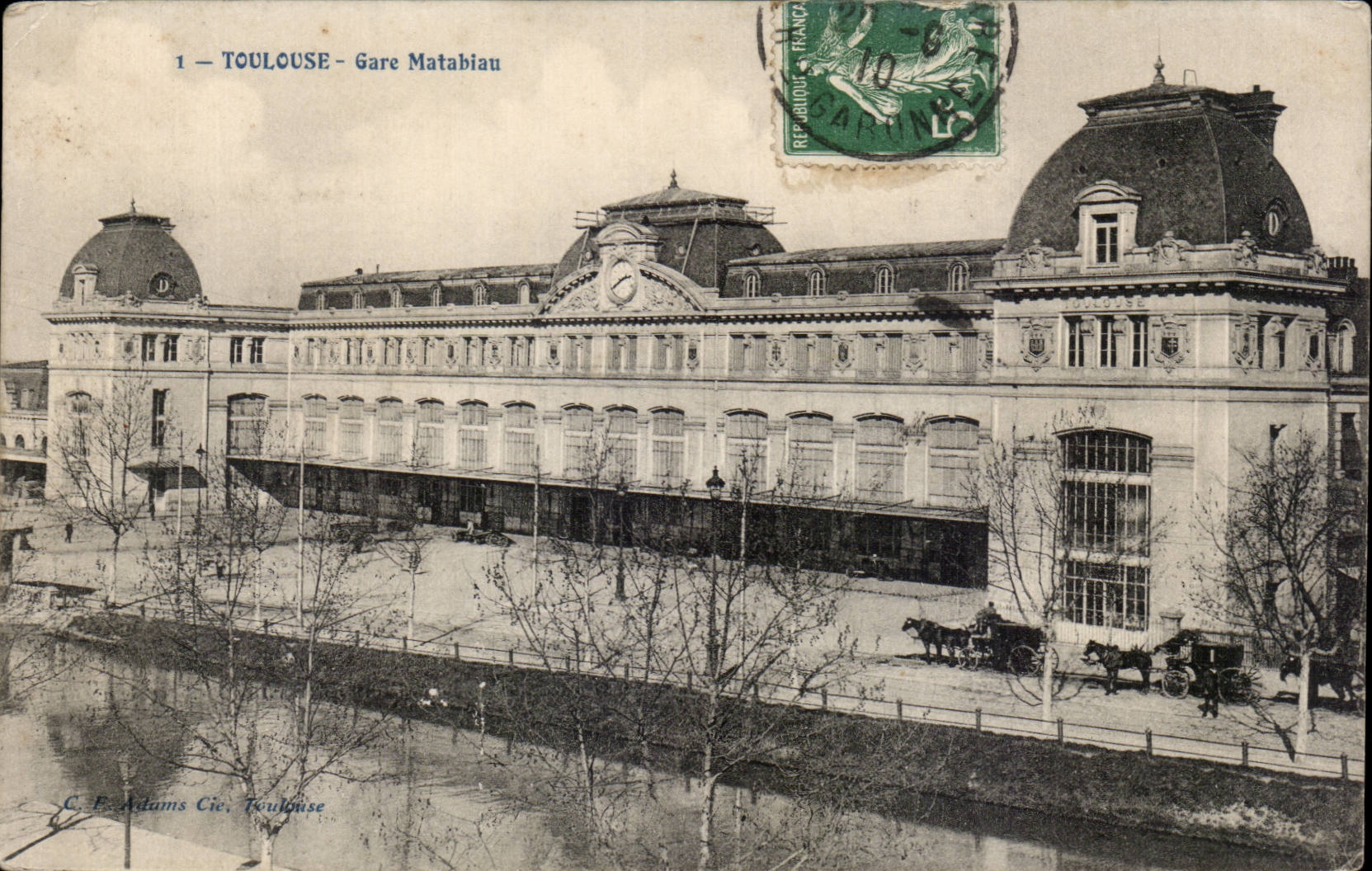 Toulouse - Gare Matabiau - CPA 
