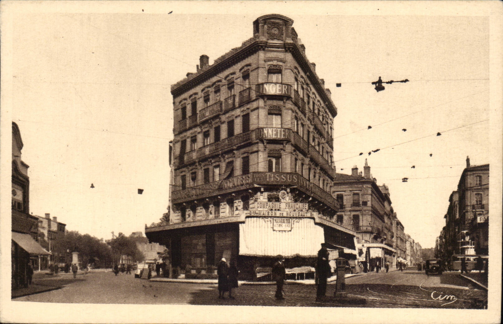 Toulouse - Carrefour Rue Alsace - Rue Bayard - CPA 