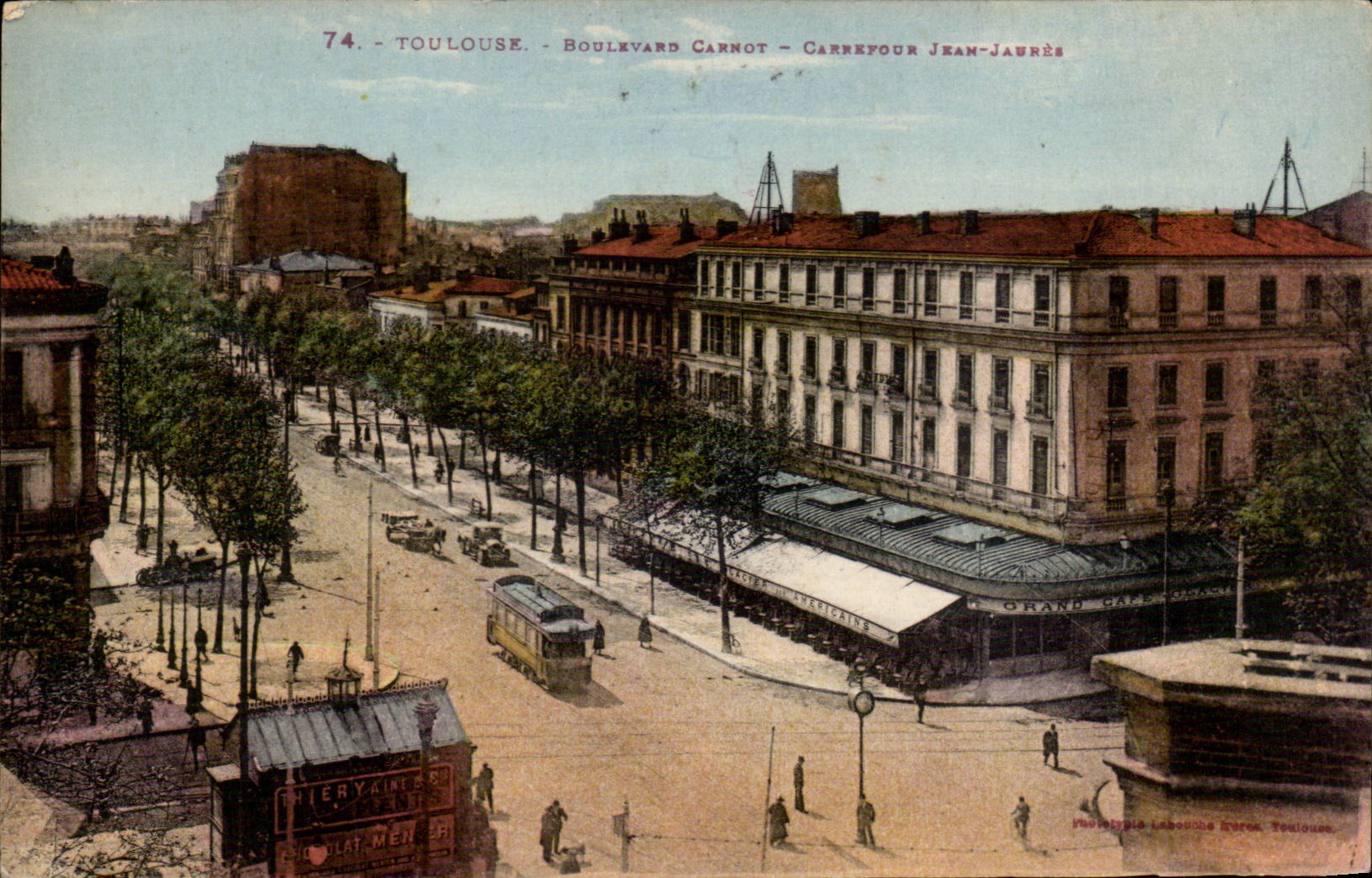 Toulouse - Boulevard Carnot - Carrefour Jean Jaures - CPA 