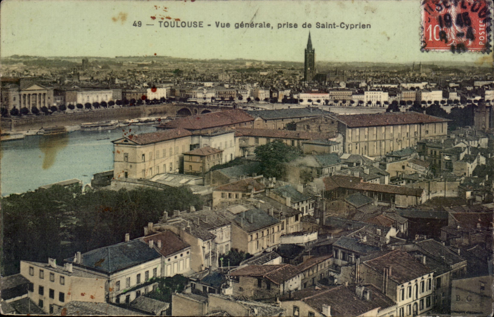 Toulouse - Vue Generale prise de Saint Cyprien - CPA 