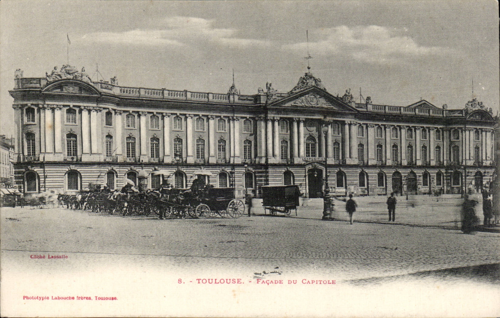 Toulouse - Facade du Capitole - CPA 