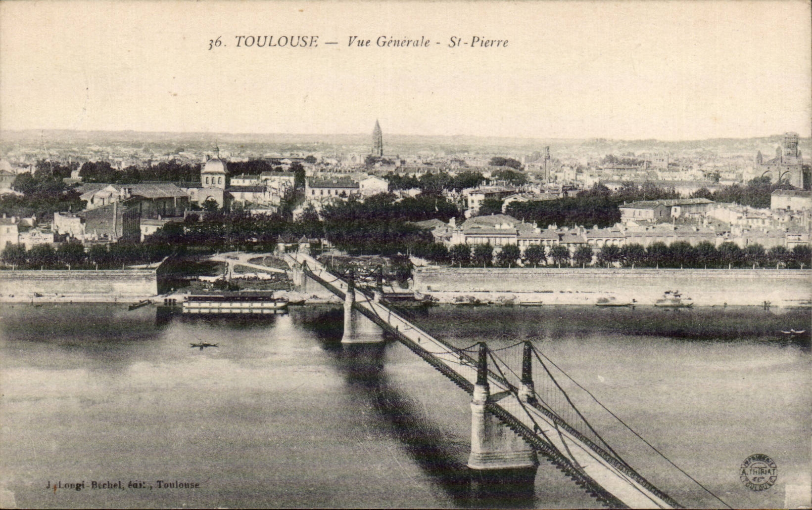 Toulouse - Vue Generale - Saint Pierre - CPA 