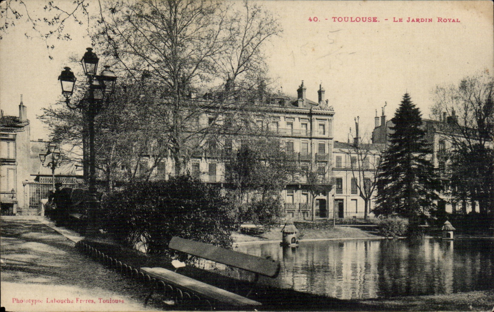 Toulouse - Le Jardin Royal - CPA 