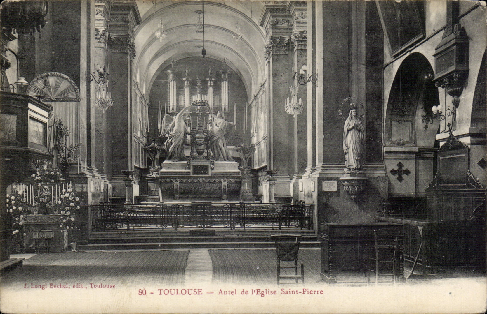 Toulouse - Autel de l'Eglise St Pierre - CPA 