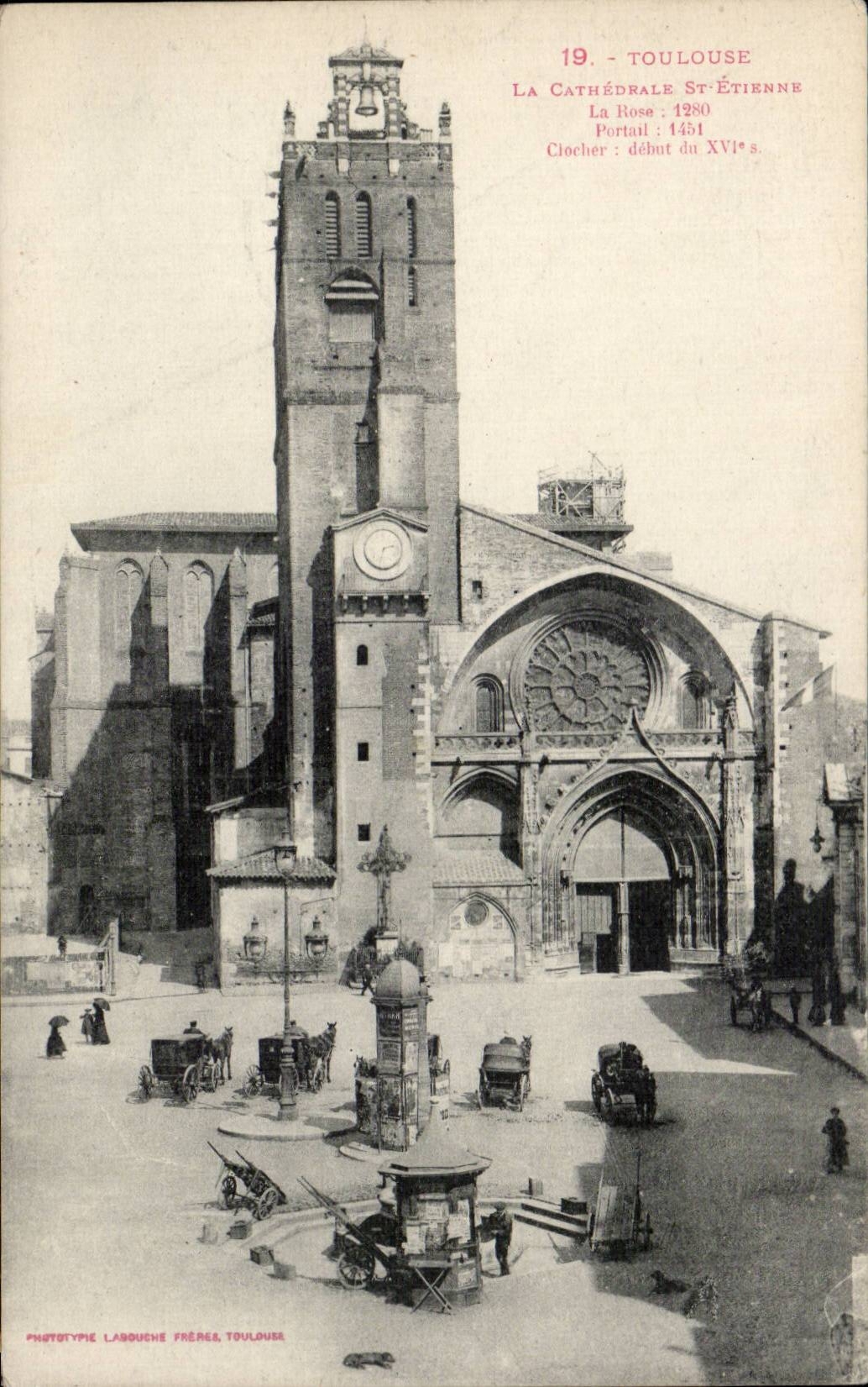 Toulouse - La Cathedrale St Etienne - CPA 