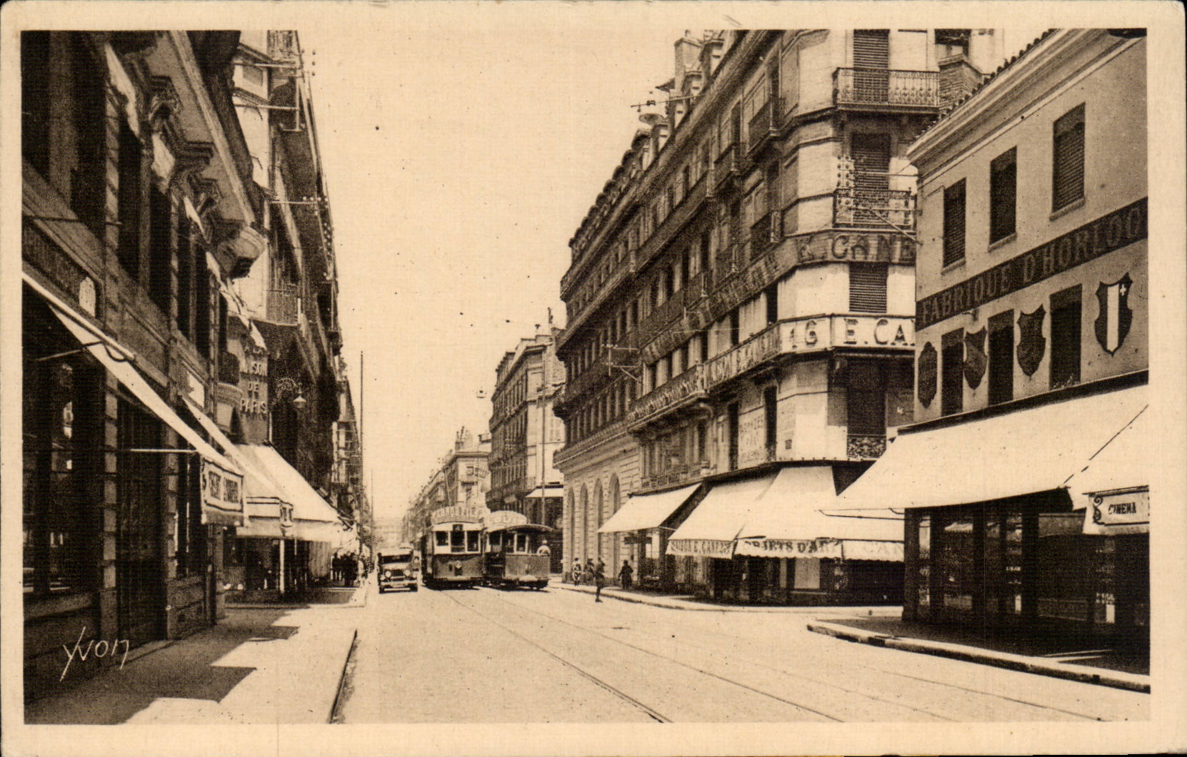 Toulouse - La Rue d'Alsace Lorraine - Yvon - CPA 