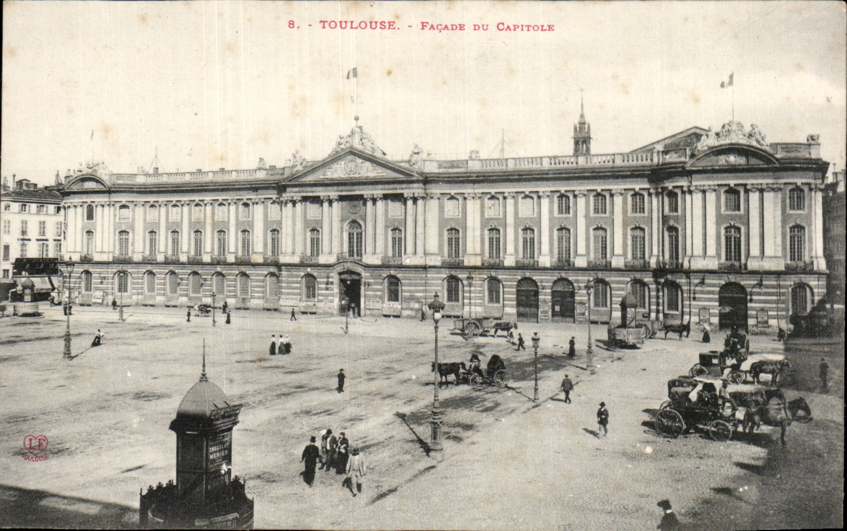 Toulouse - Facade du Capitole - CPA 