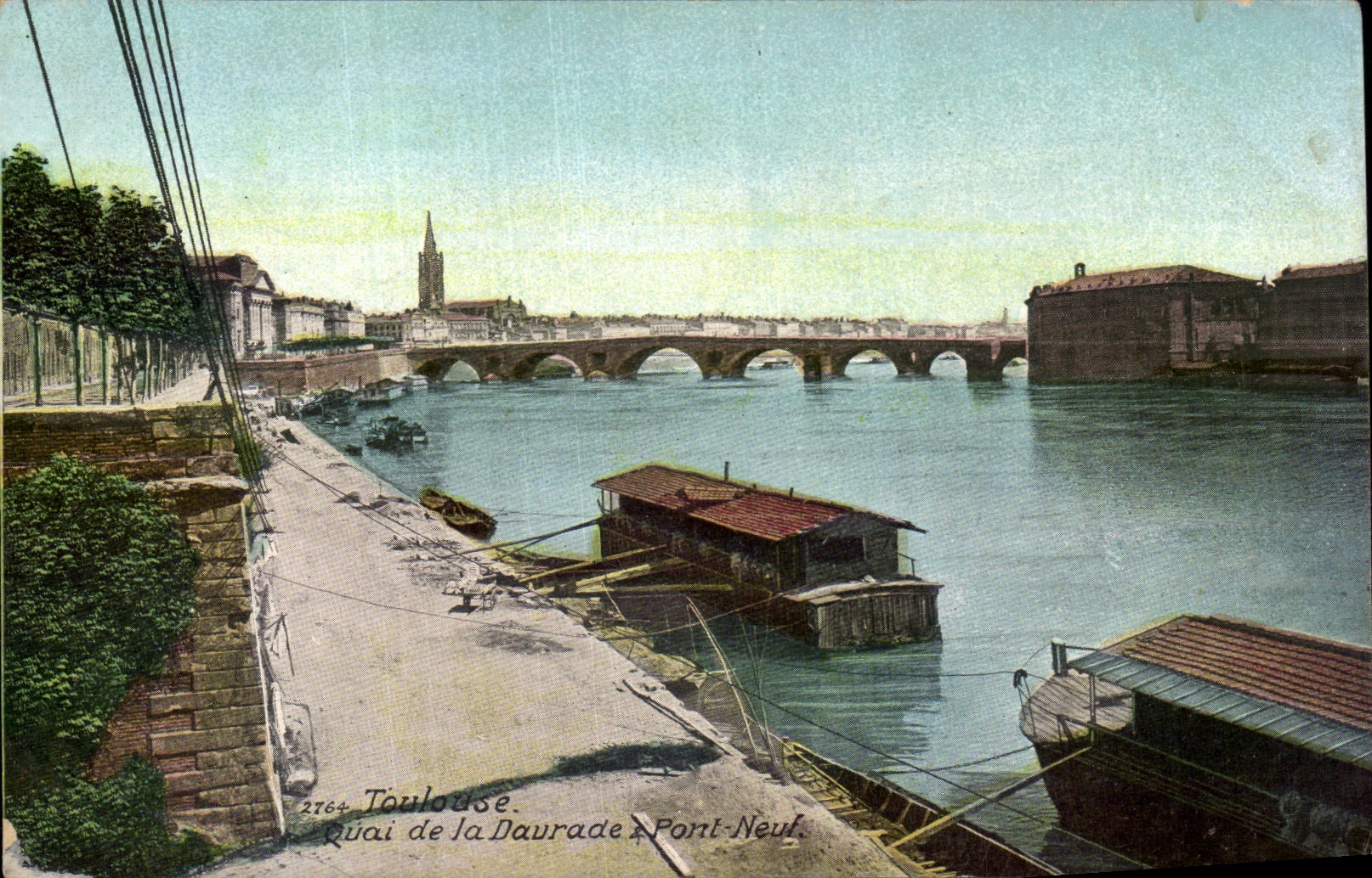 Toulouse - Quai de la Dourade - Pont Neuf - CPA 