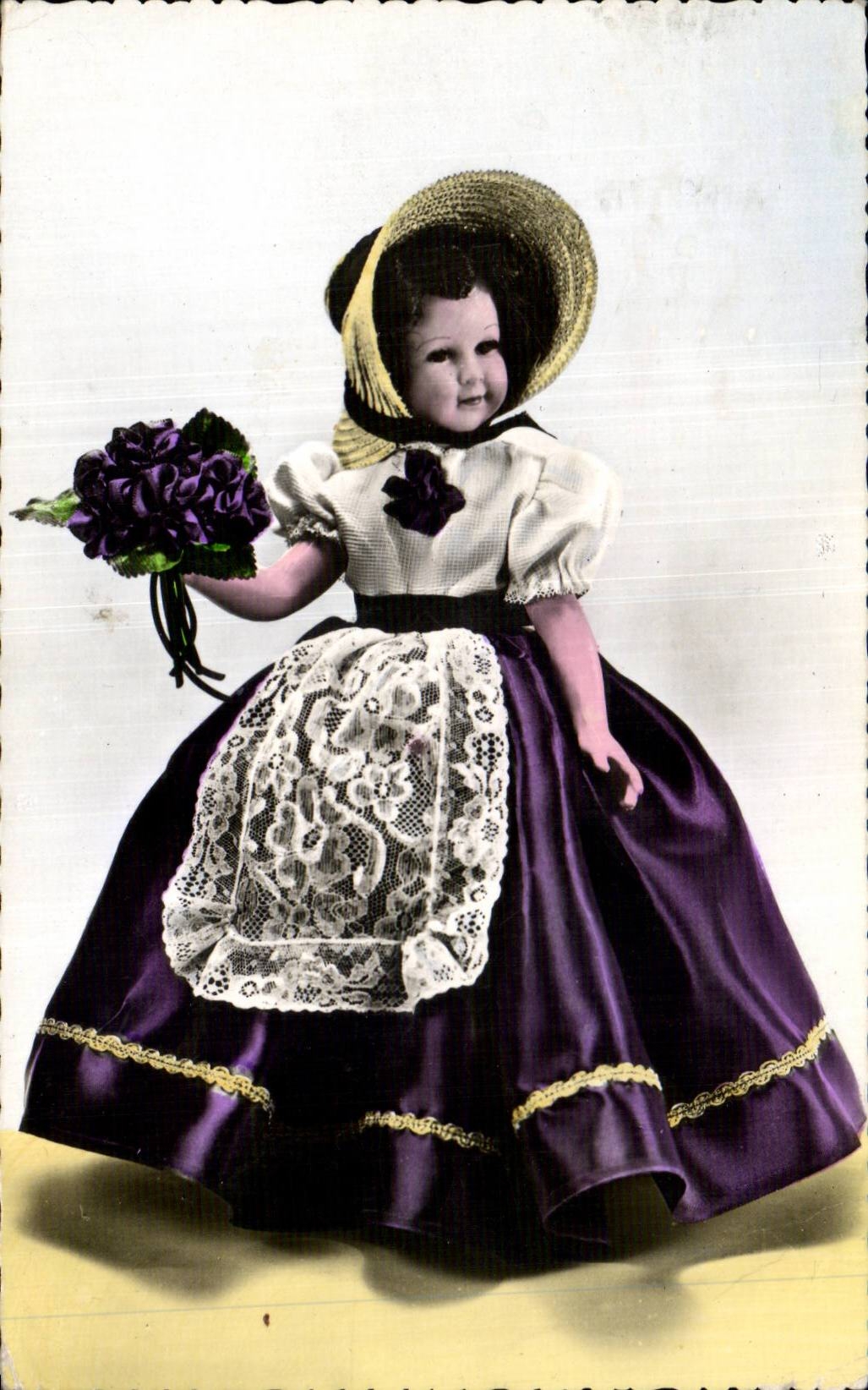 Toulouse - Poupee d'Horphin - Costume Regional Toulousaine - CPA 