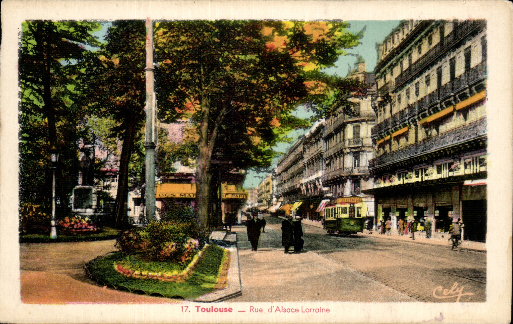 Toulouse - Rue d'Alsace Lorraine - CPA 
