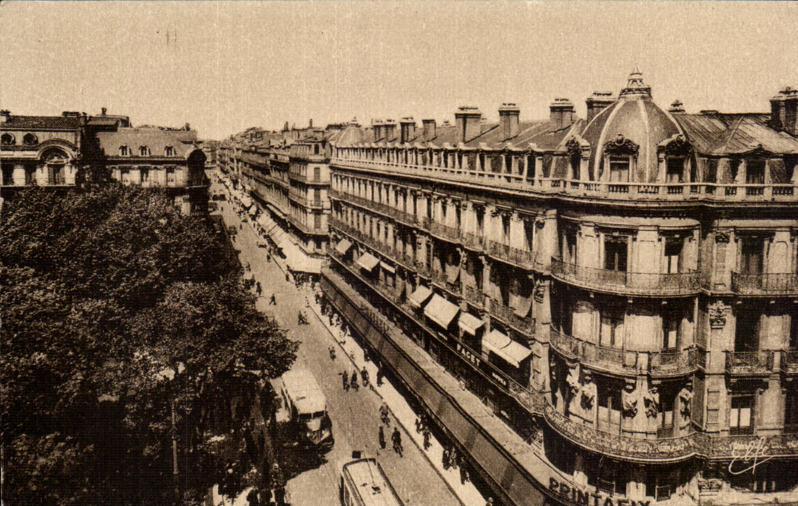Toulouse - La Rue Alsace Lorraine - CPA 