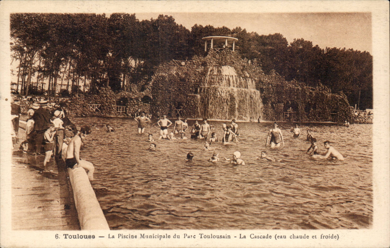 CPA Toulouse La piscine municipale du parc Toulousain La cascade