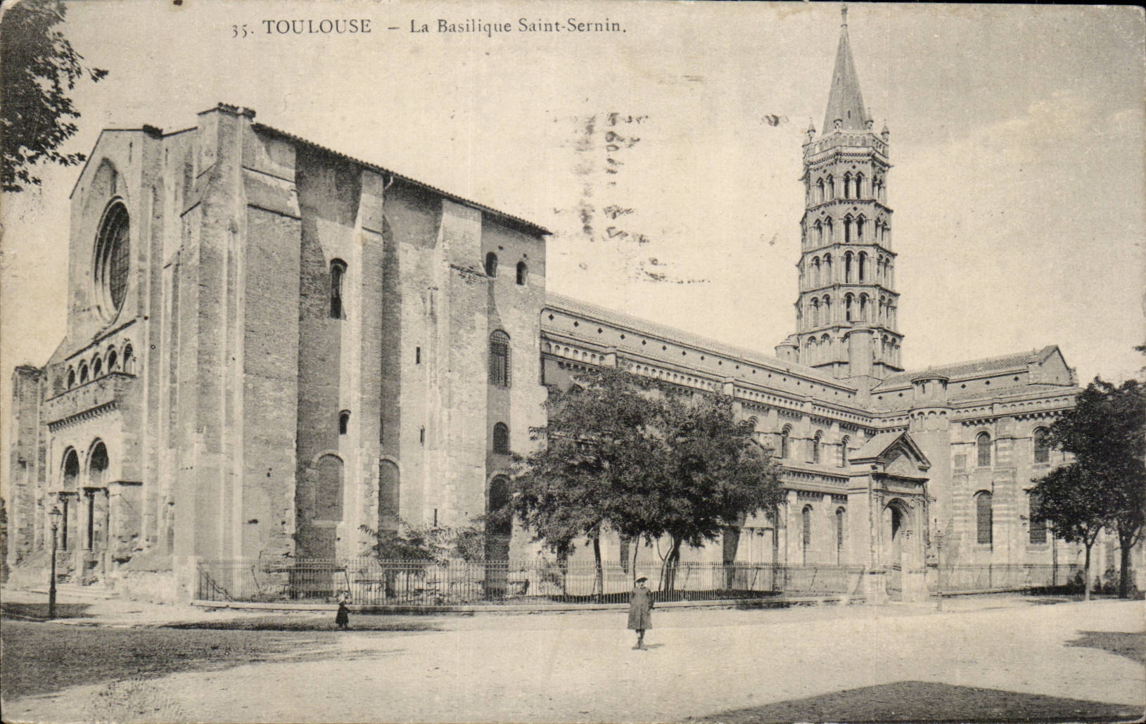 CPA Toulouse La basilique Saint Sernin 