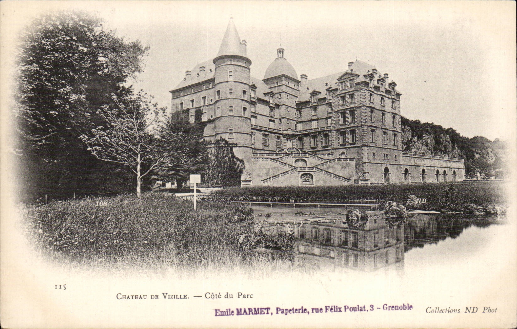 CPA Vizille Le castle Dimensions park