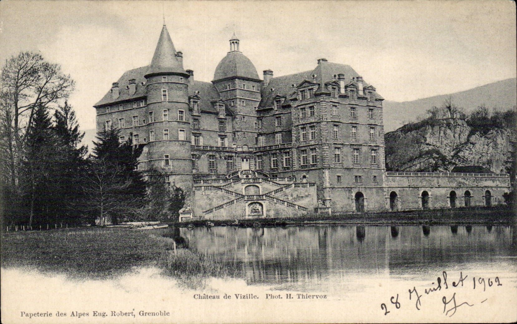 CPA Vizille Le castle