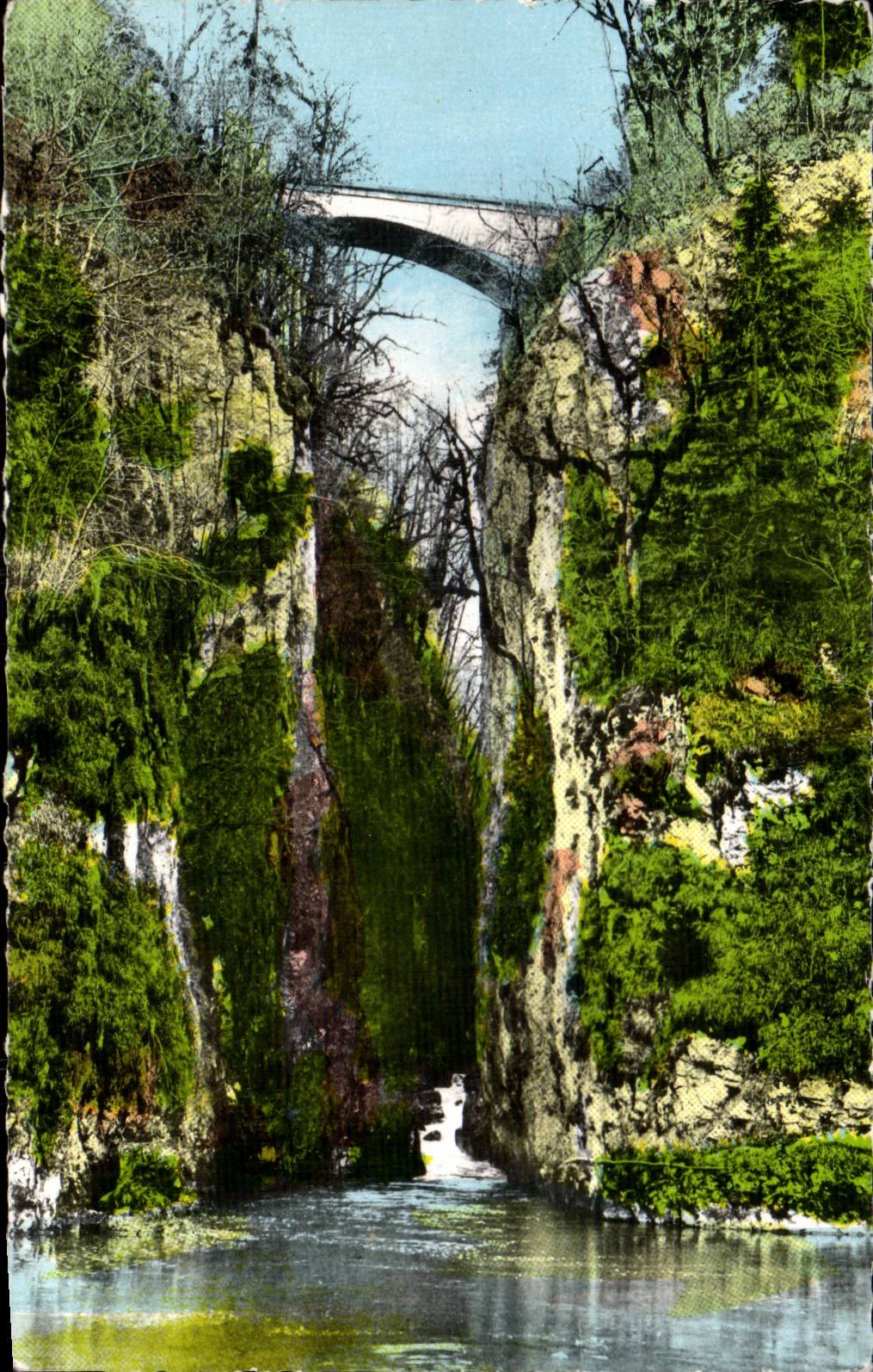 Boards in Mountain - Pont on Langouette - CPA