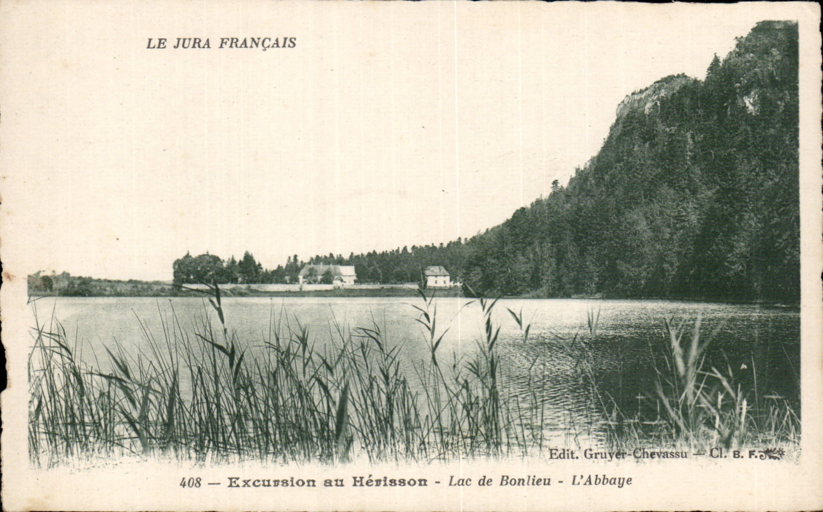 Excursion with the Hedgehog - Lake Bonlieu - the Abbey - CPA