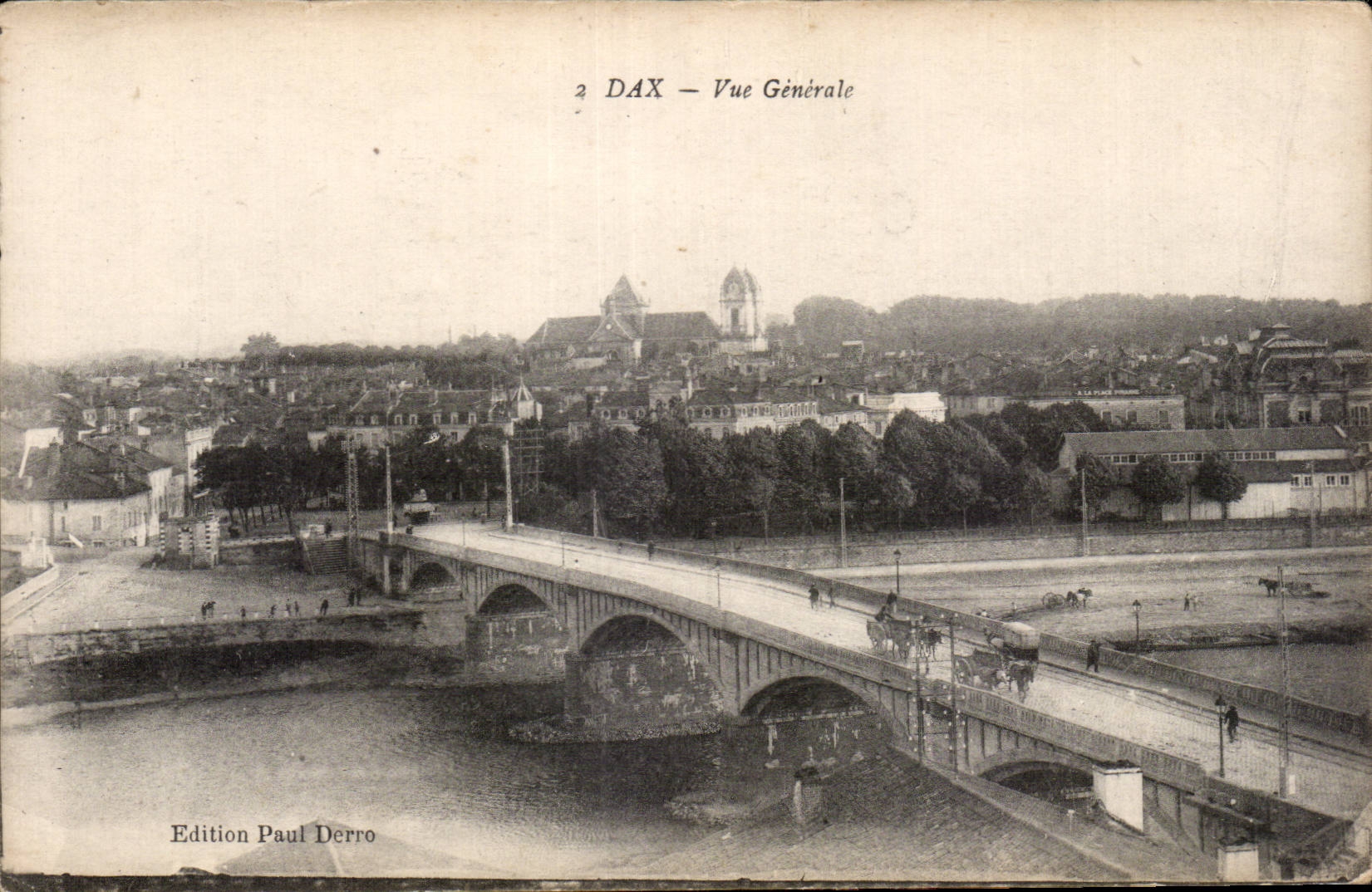 Dax - Vue Generale - CPA 