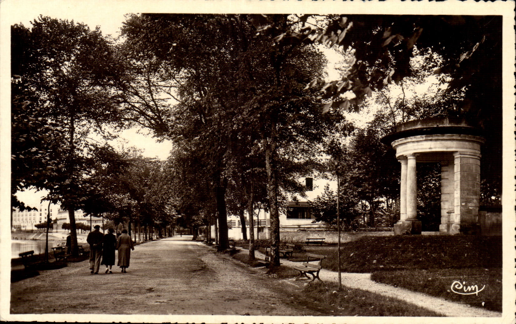 Dax - Promenade des Baignots - CPA 