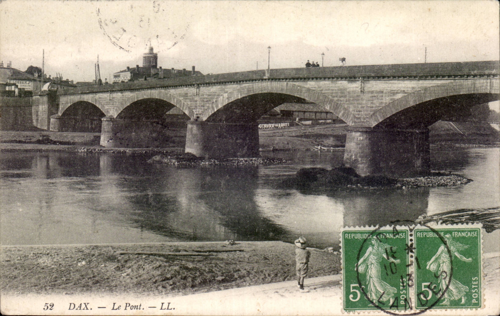 Dax - Le Pont - CPA 
