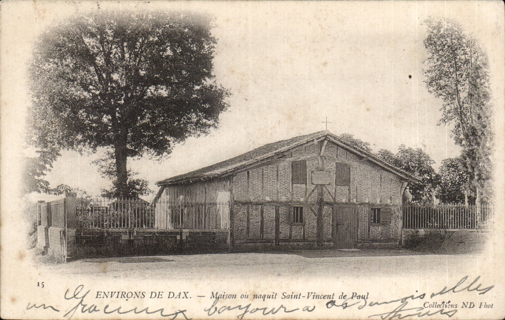 Dax - Maison ou naquit saint Vincent de Paul - CPA 