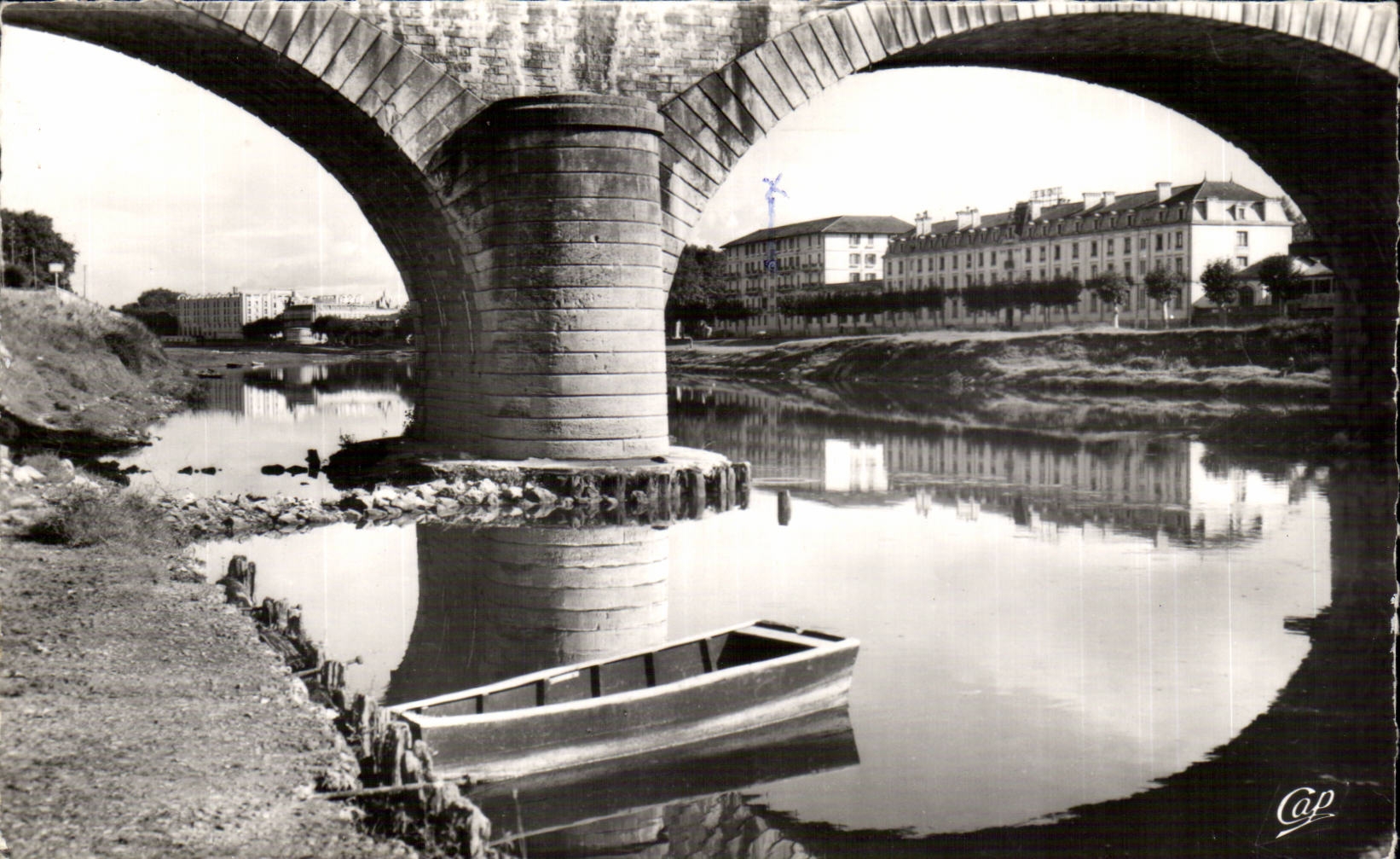 Dax - Le Pont - L'Ardour - Les Baignots - CPA 