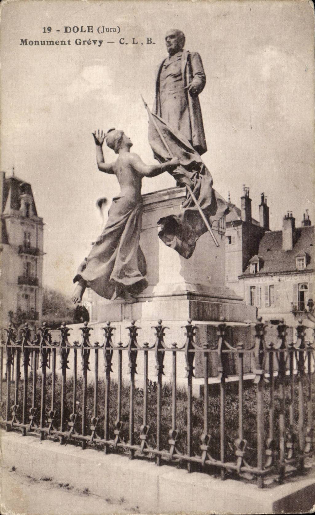 Pare - Grevy Monument - CPA