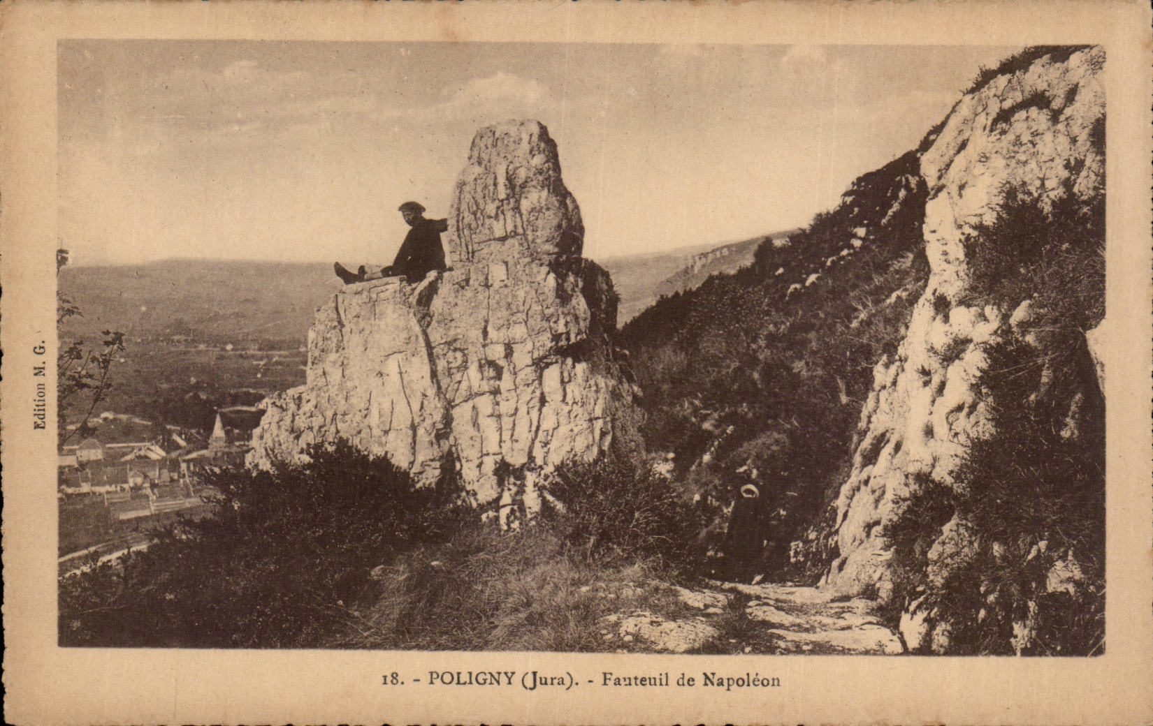 CPA Poligny Armchair of Napoleon