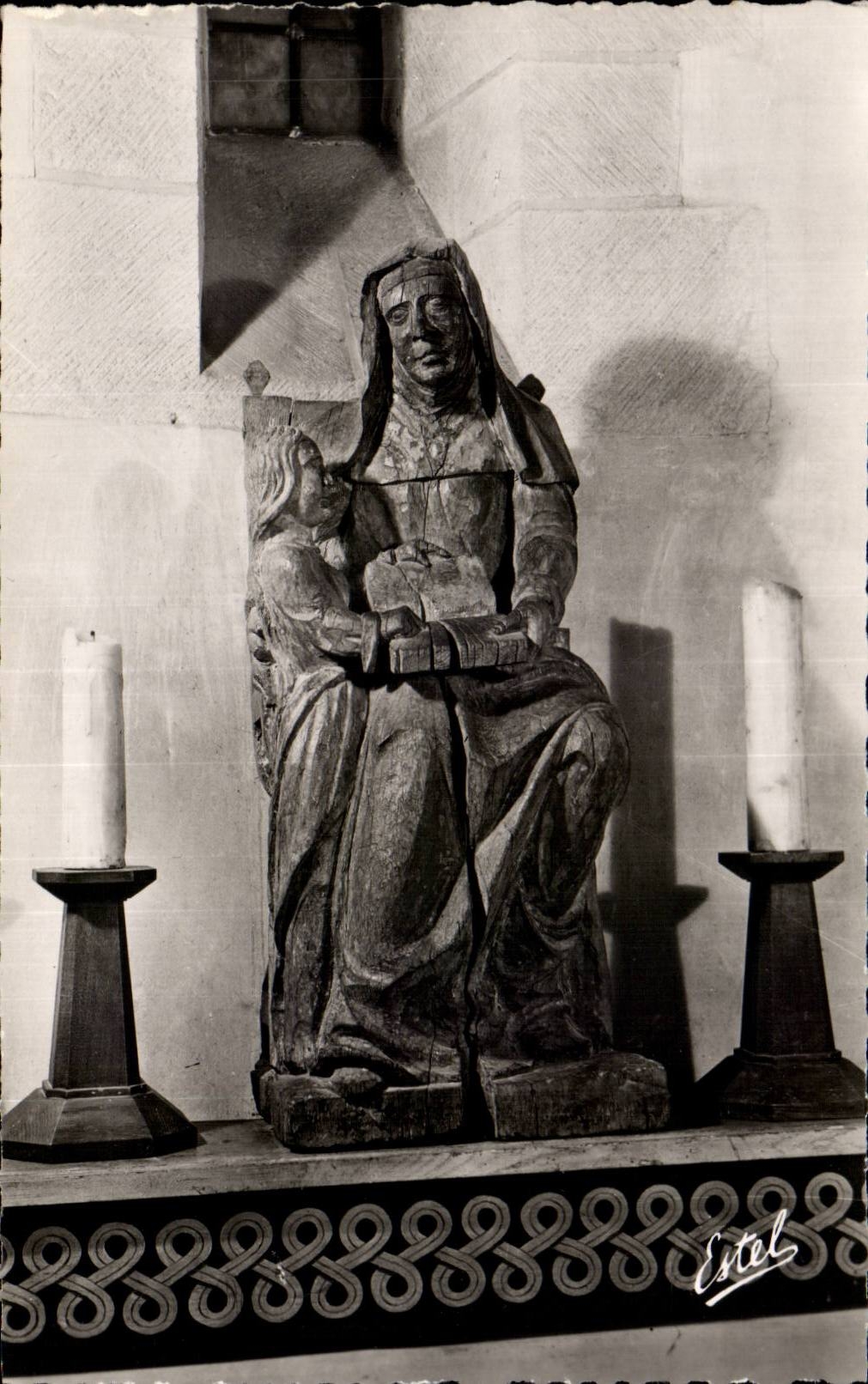 CPSM the church of Germigny of Close Saint Anne Bois