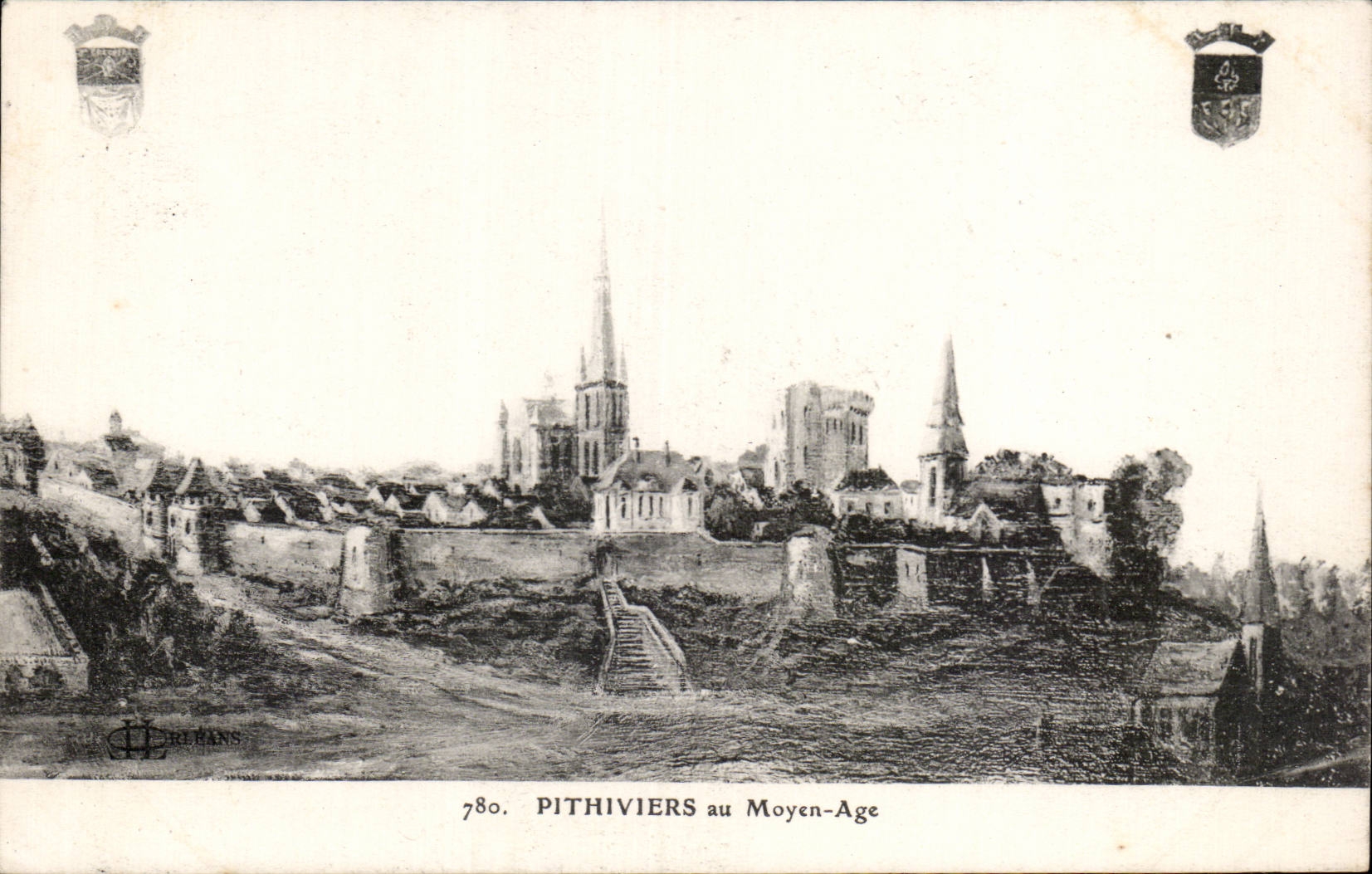 Pithiviers - With the Middle Ages - CPA