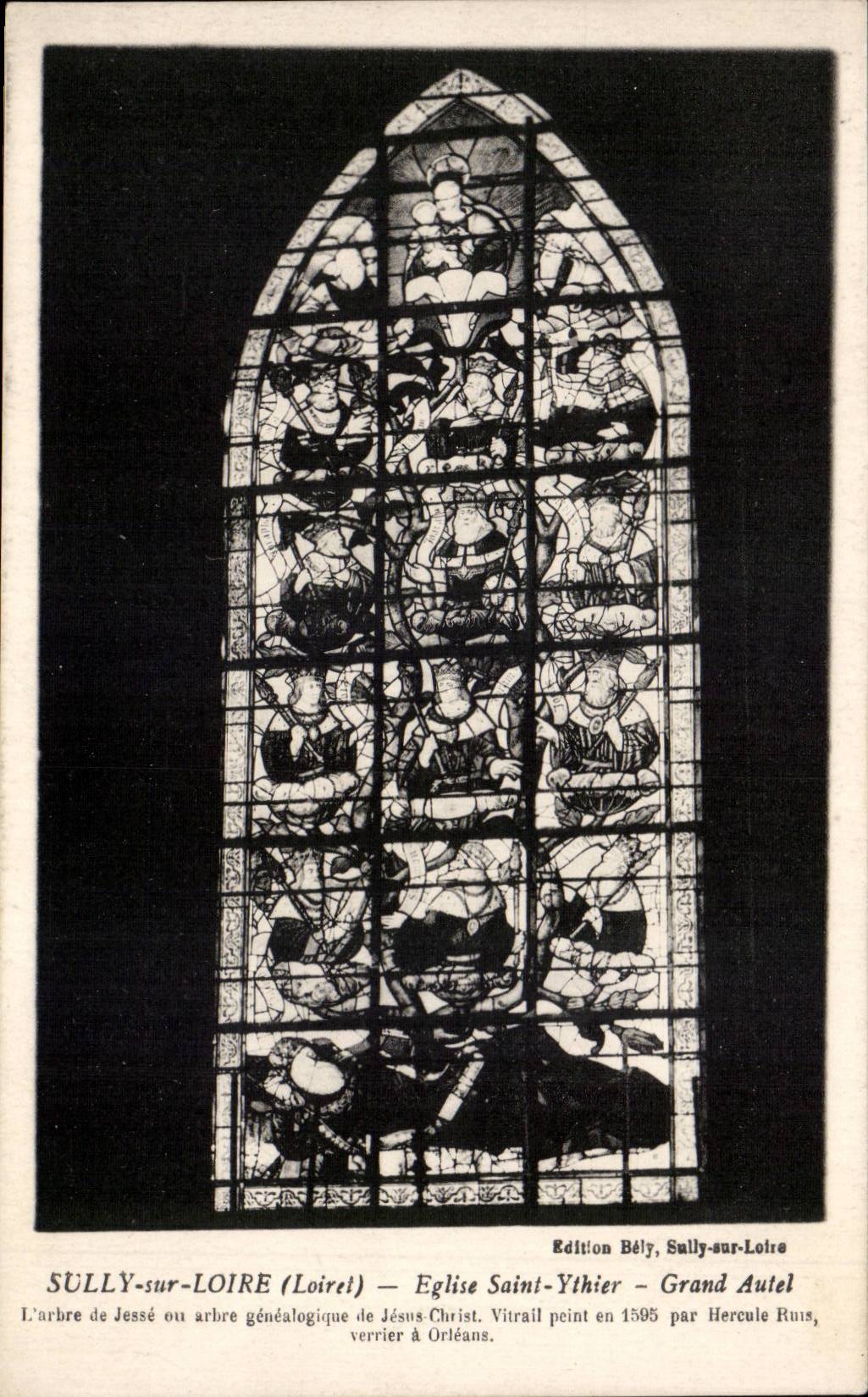 Sully on the Loire - Church Saint Yihier - CPA