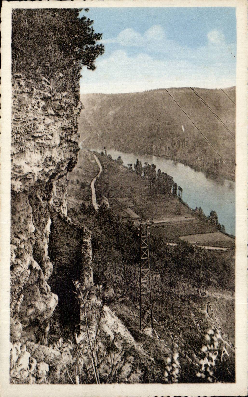 Capdenac - Descente de la Fontaine des Anglais - CPA 