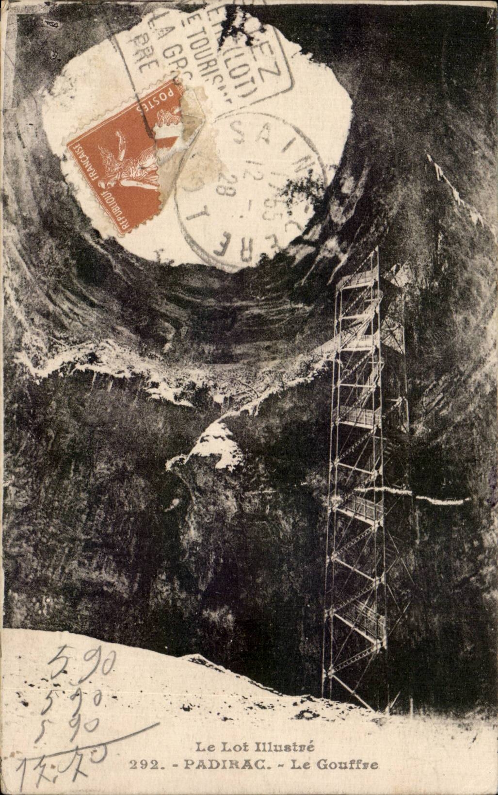 Padirac it Pit - CPA