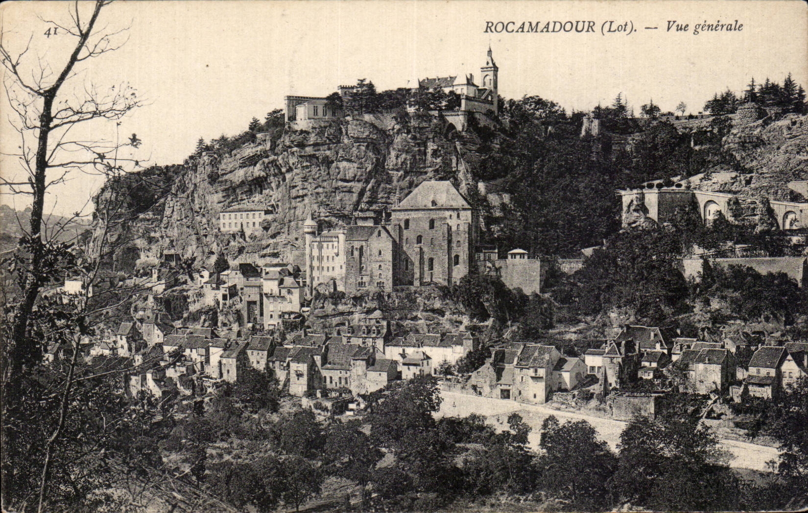 Rocamadour - Vue Generale - CPA 