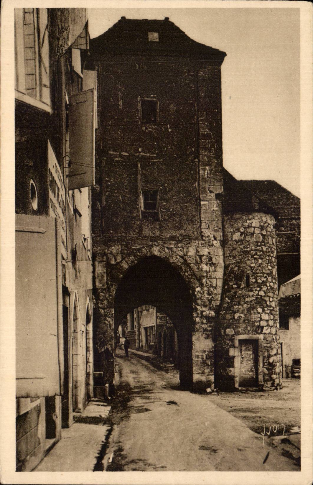 Rocamadour - La Porte Salmon - CPA 