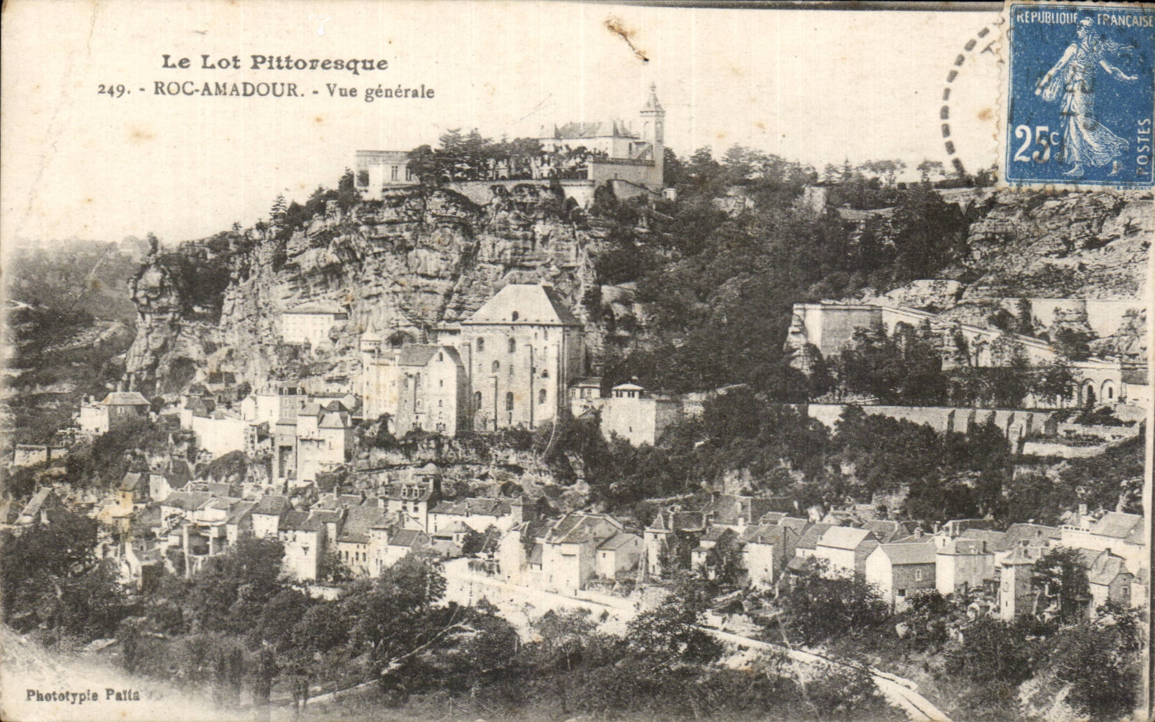 Rocamadour - Vue Generale - CPA