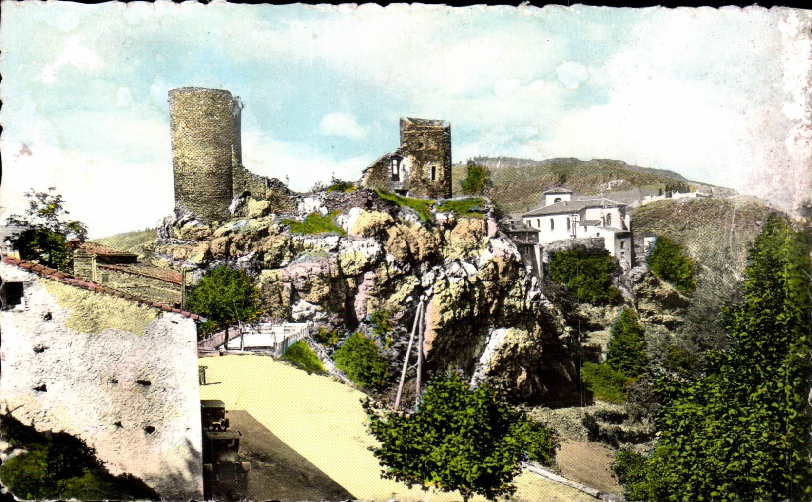 Saint Etienne - Surroundings - Ruins of the Castle - Rochetaillee - CPA