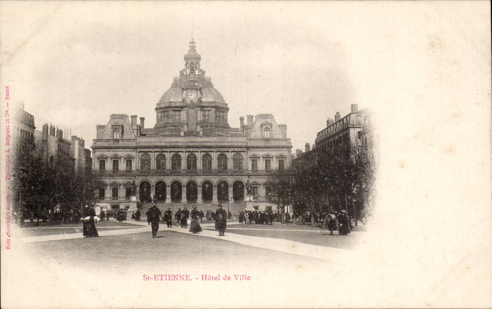 Saint Etienne - Town hall - CPA