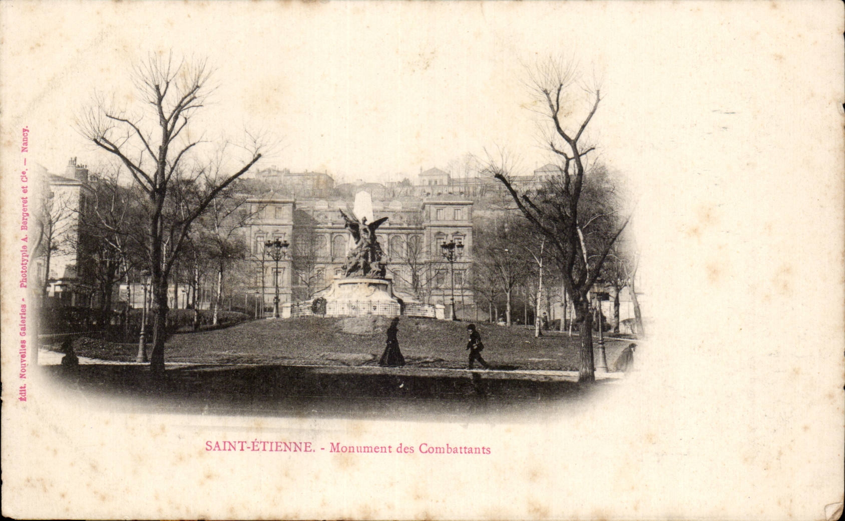 Saint Etienne - Monuments of the Combatants - CPA