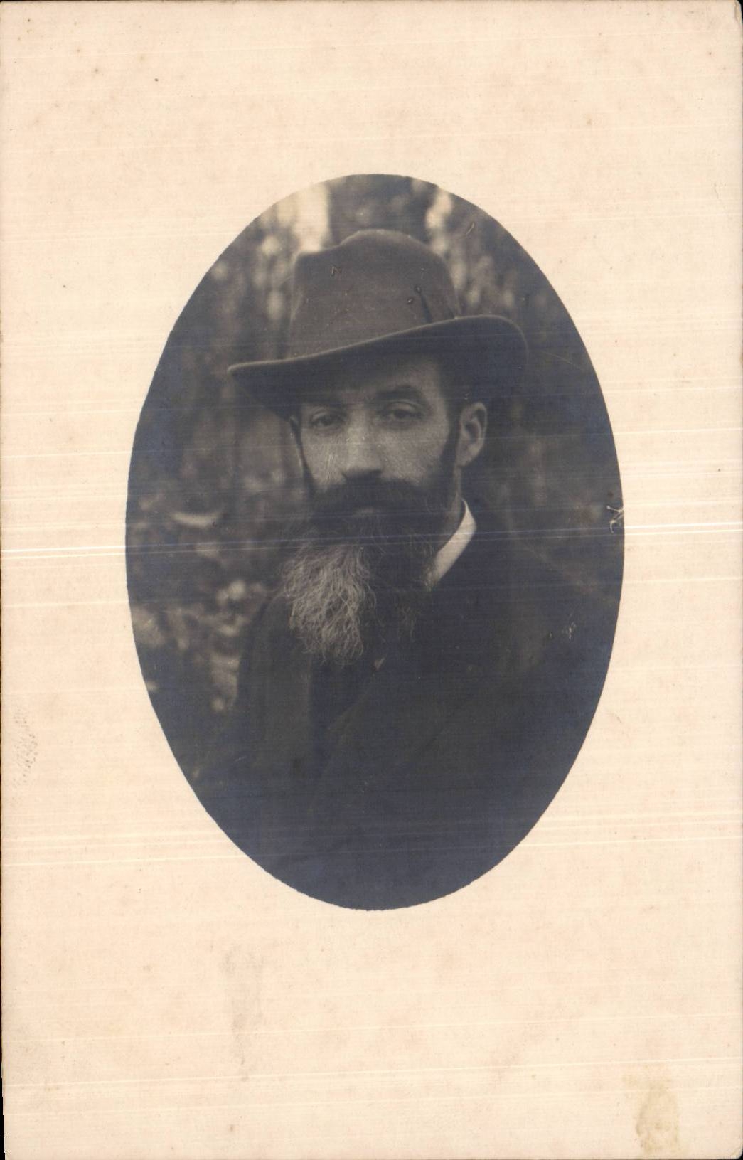 Real photo Fantasy - Men - man in label - CPA