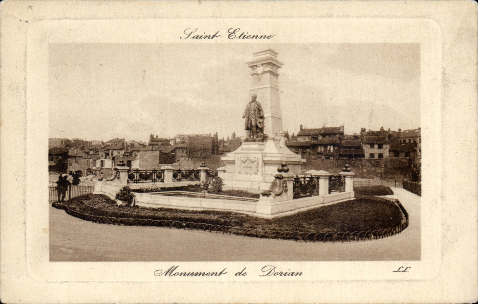 Saint Etienne - Monument of Dorian - CPA