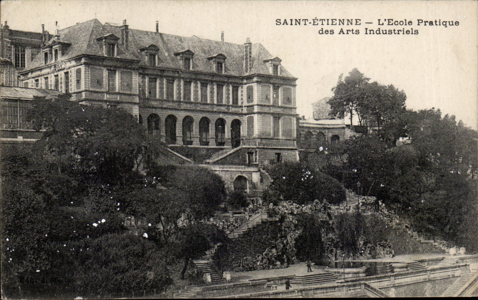 Saint-E'tienne - la escuela practica artes industriales - CPA