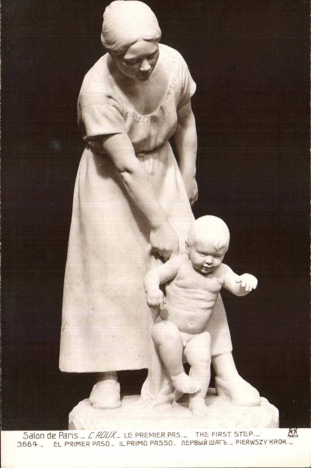 Sala de estar de la fantasia de CPA de los Roux Le de Paris primero no