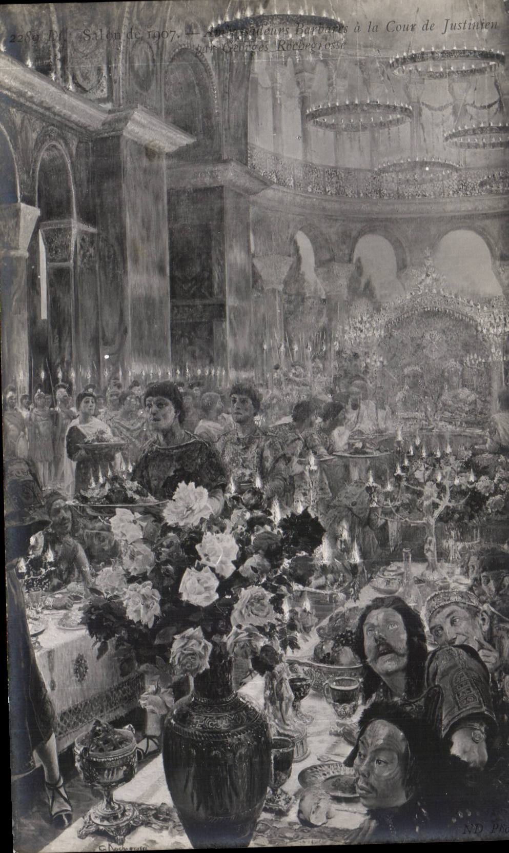 CPA Fantaisie La cour de Justinien 