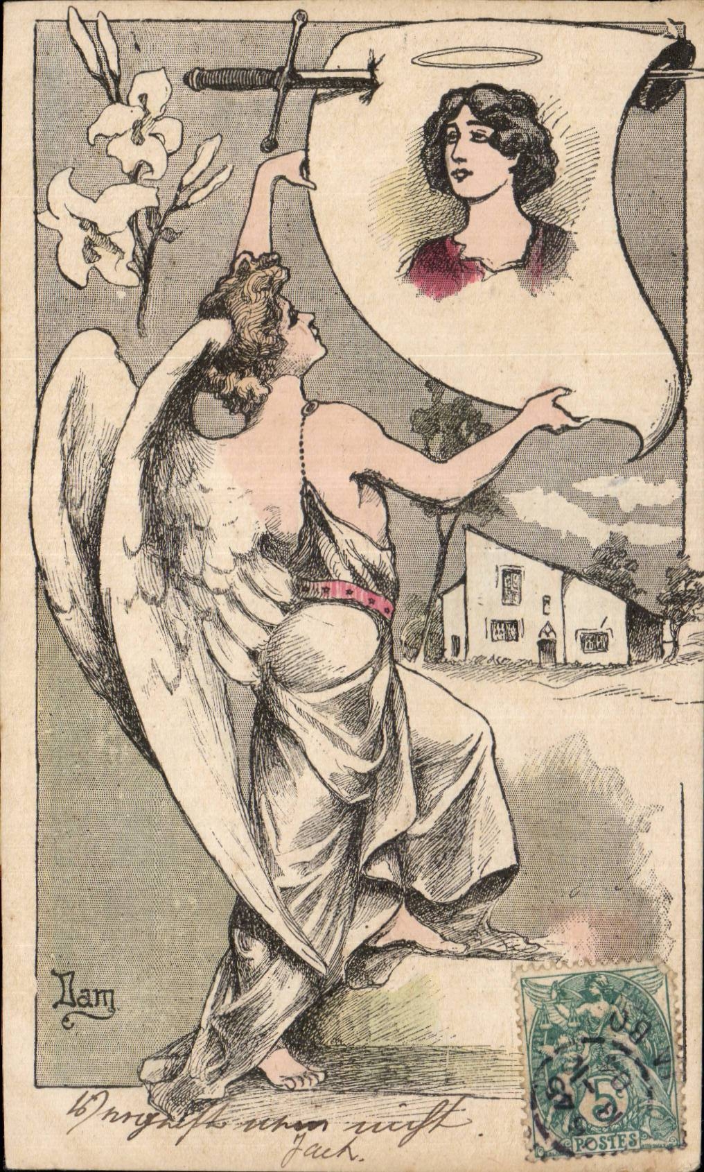 Fantasy - Angel - Engel - Angel - CPA